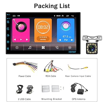 ANDROID - ponpon Amazon.com: Podofo Double Din Android Car Stereo Radio 7