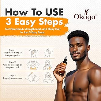 Batana Oil for Hair Growth with Rosemary, Castor, and Pumpkin Seed Oils, 100% Pure Unrefined Honduran Formula, Strengthens, Nourishes, Revives Scalp & Strands, Natural Care for All Types (5oz)