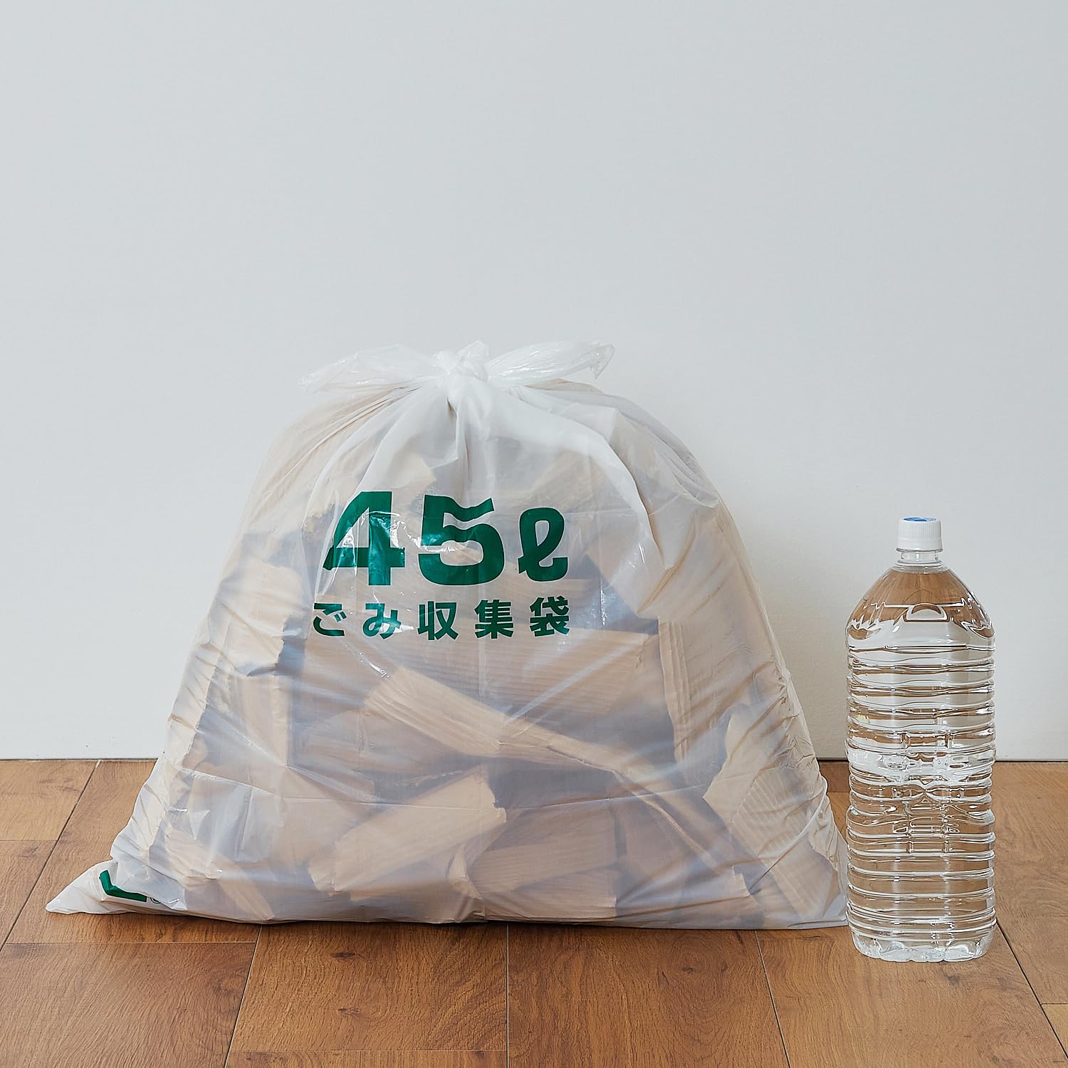 Amazon.co.jp: [日本技研工業] ゴミ袋 半透明乳白 45L 30枚入り 厚口