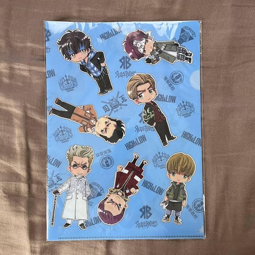 GANGSTA クリアファイル　栞　2点セット GANGSTA クリアファイル 栞 2点セット GANGSTA クリアファイル