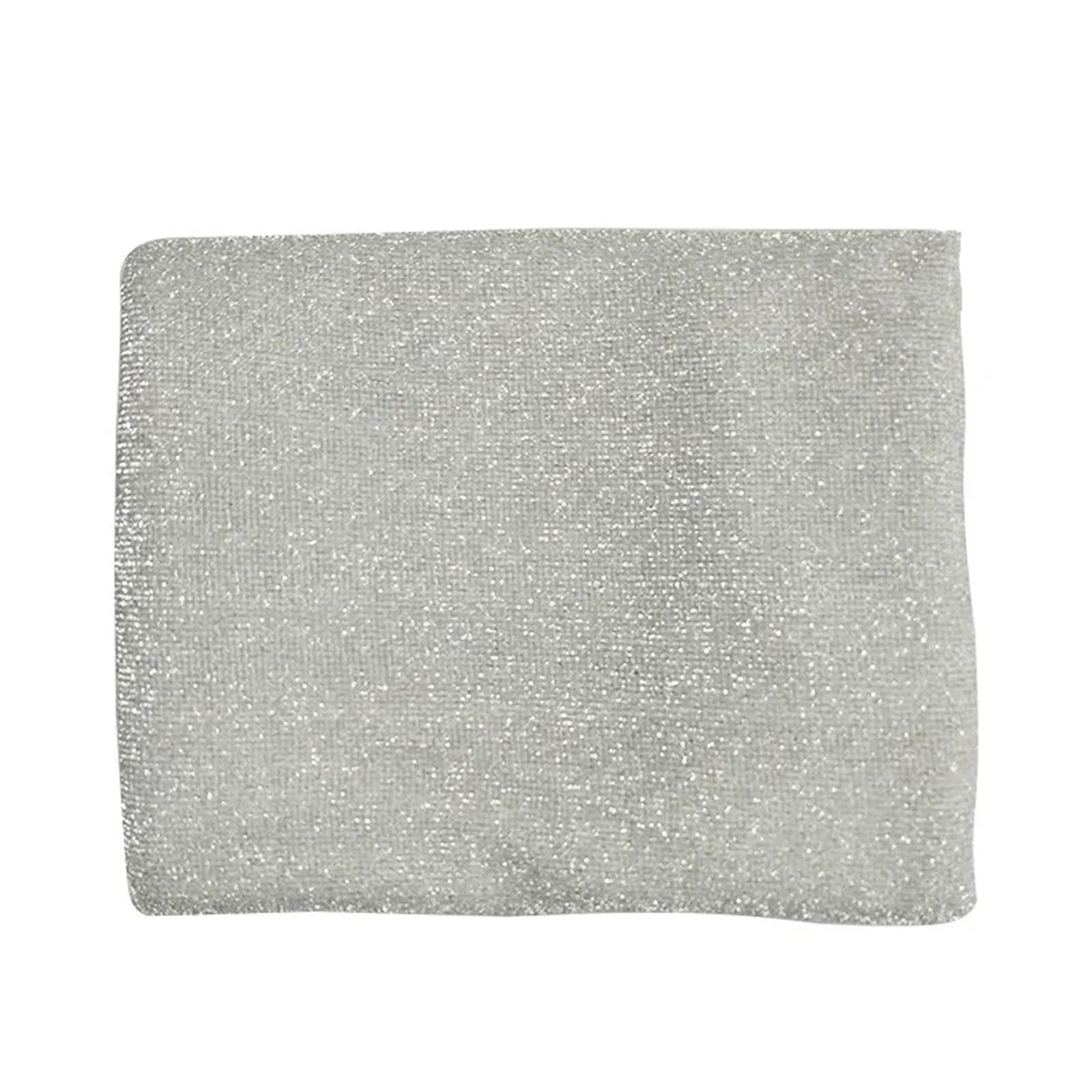 Tela brillante de poliéster metálico con purpurina para coser ropa, vestidos, decoración de fiestas, dorado, negro, blanco, verde (9,150 cm x 3 yardas)