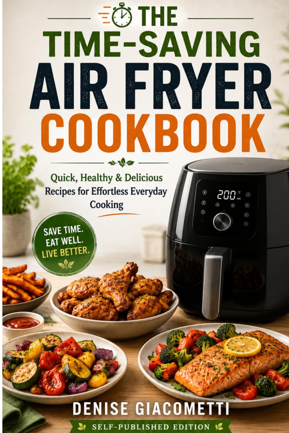 The Time-Saving Air Fryer Cookbook: Quick, Healthy & Delicious Recipes for Effortless Everyday Cooking