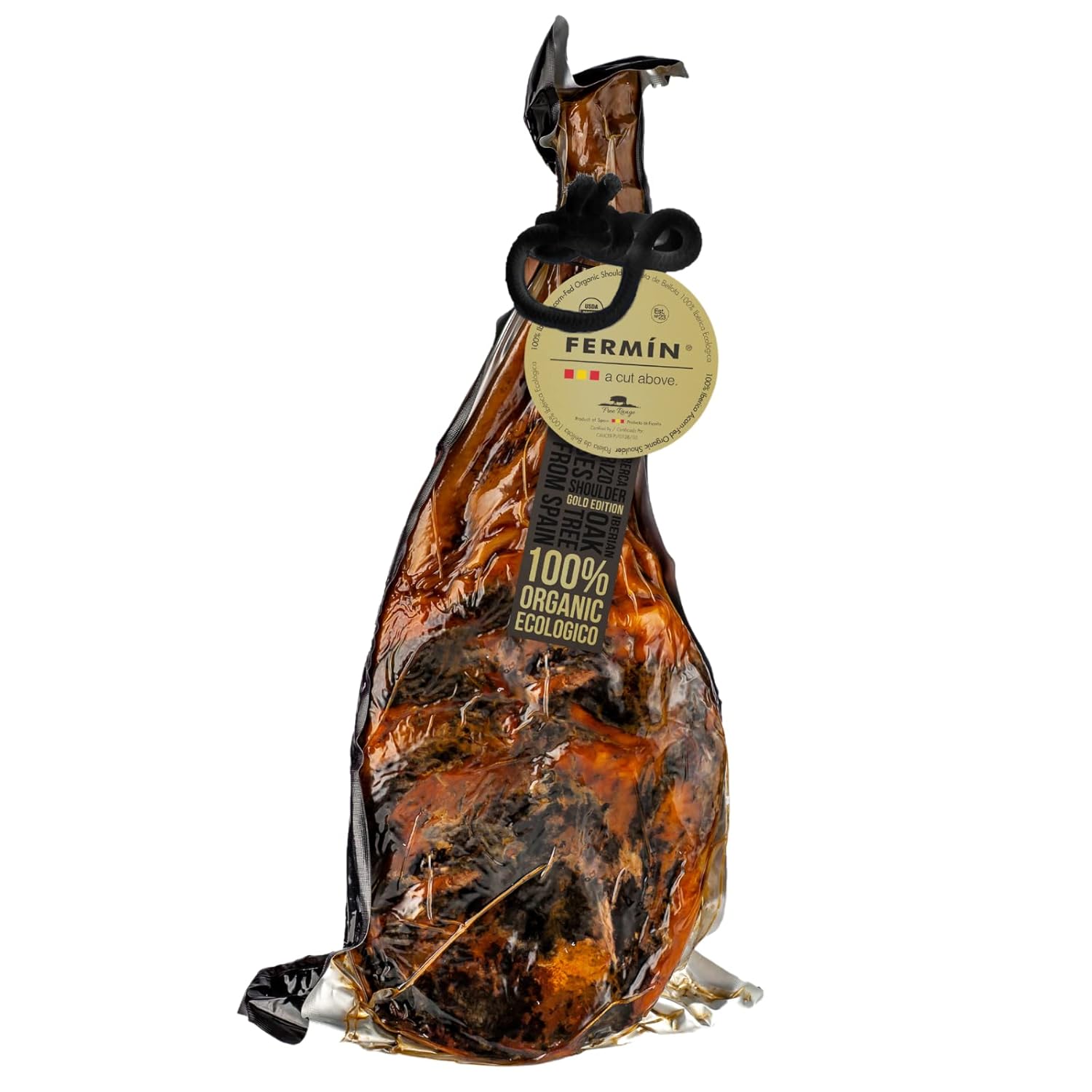 100% IBERICO ACORN-FED ORGANIC SHOULDER (Bone-in) by Fermín (10-11lb)