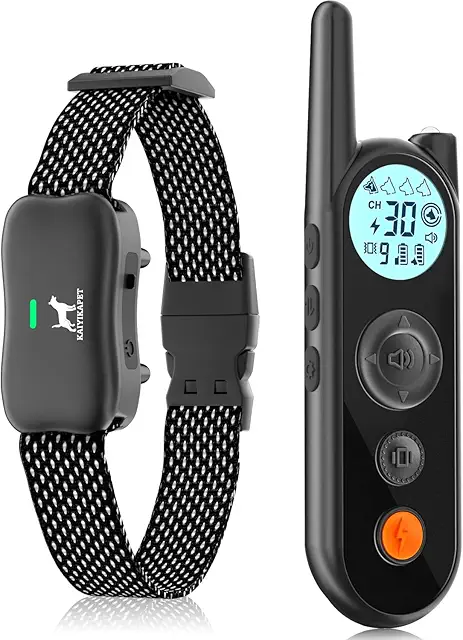 Collier Anti Fugue Chien KAIYIKAPET - Clôture Électronique 8-1050m, Télécommande