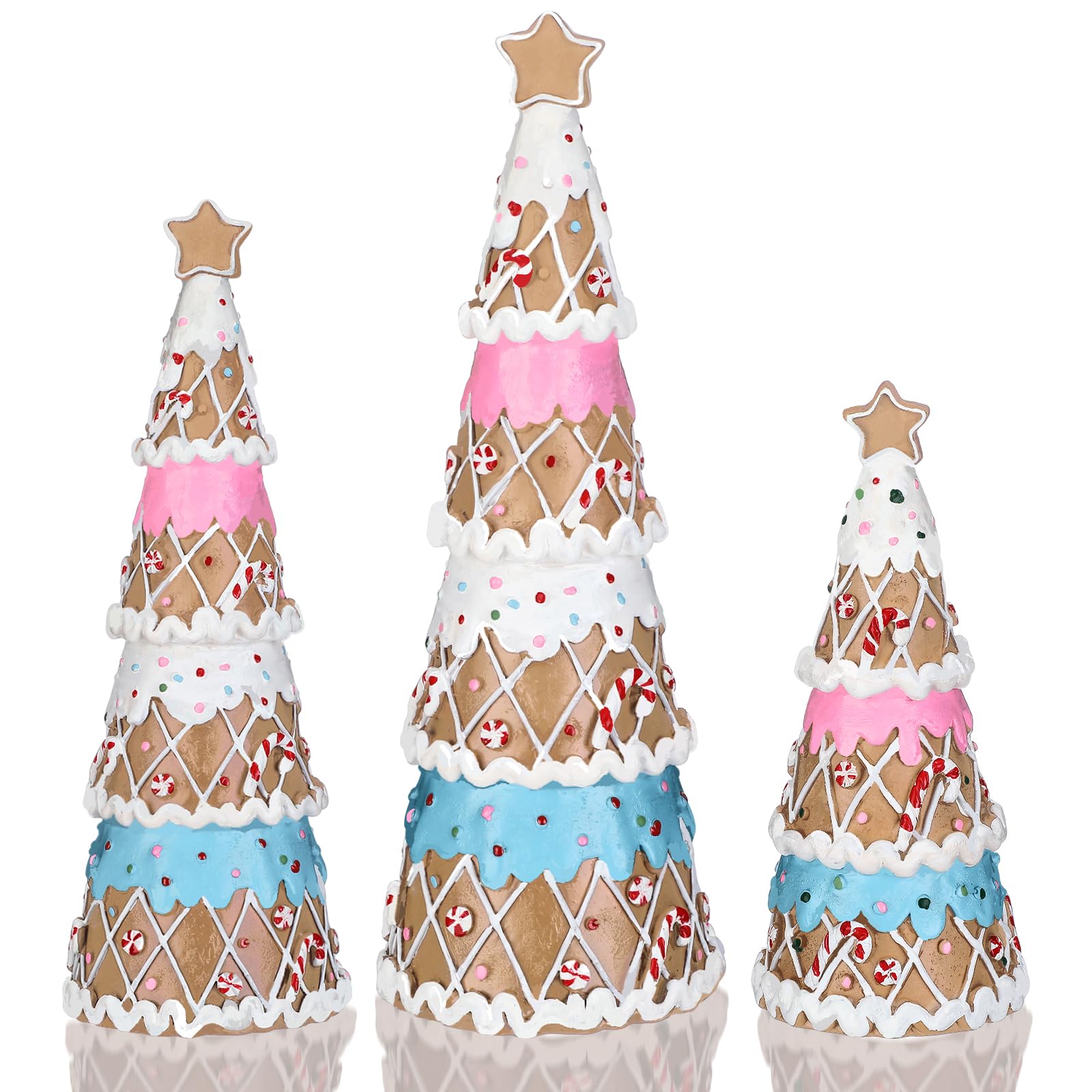Décoration de Noël pain d'épices pastel pour sublimer votre table de fête
