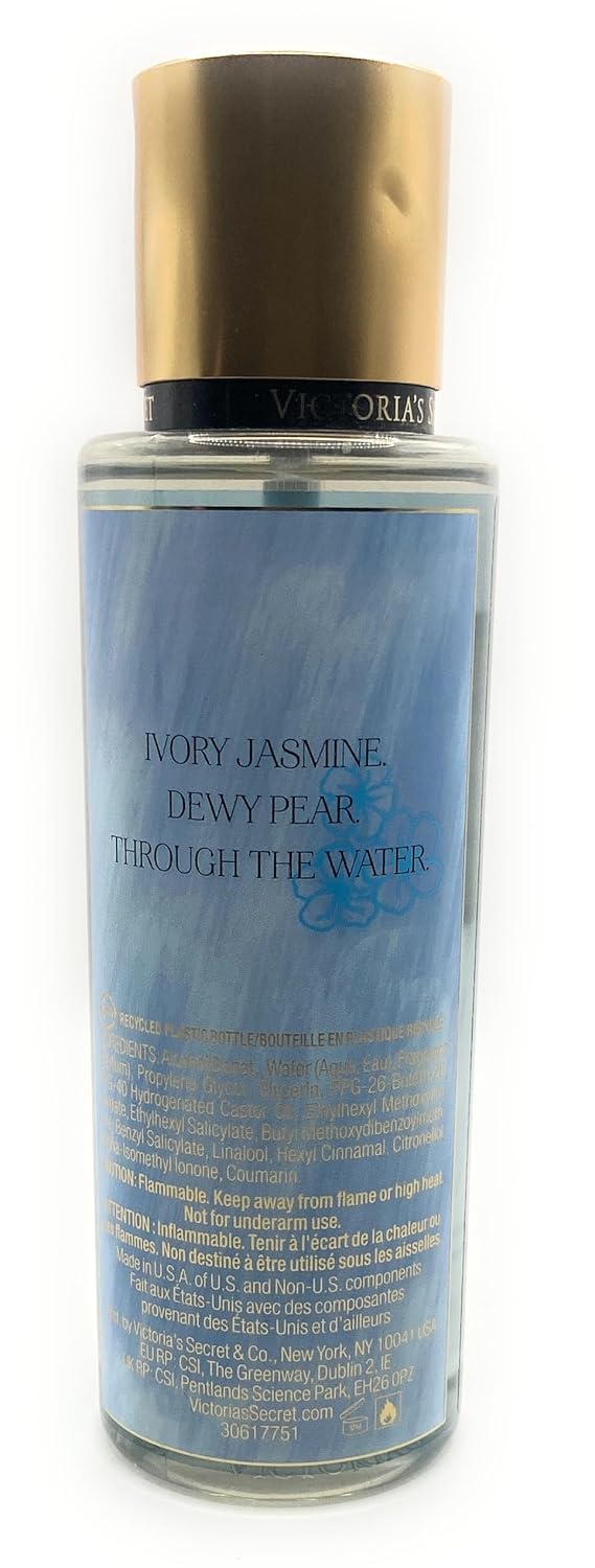 Victoria's Secret Jasmine Rainfall Fragrance Body Mist 8.4 Fluid Ounce Spray