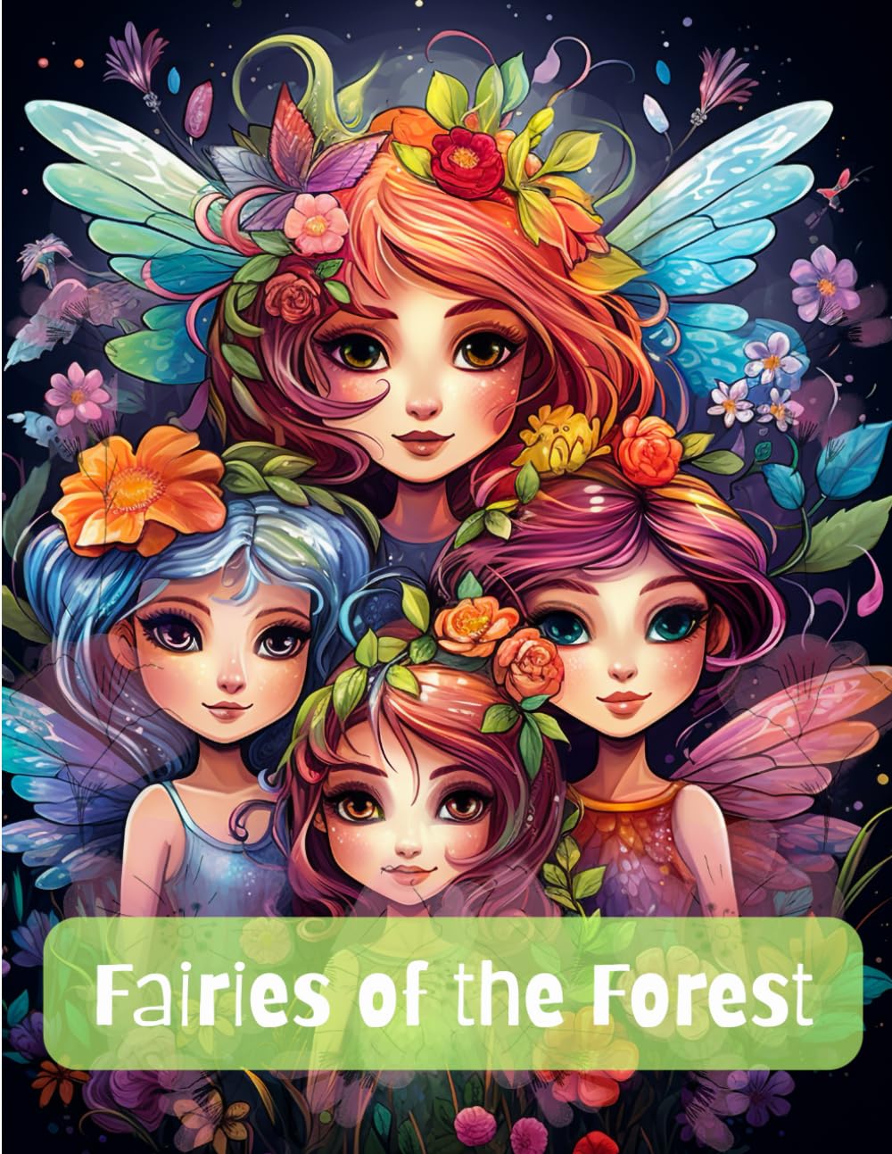 Fairies Of The Forest: A Coloring Whimsy