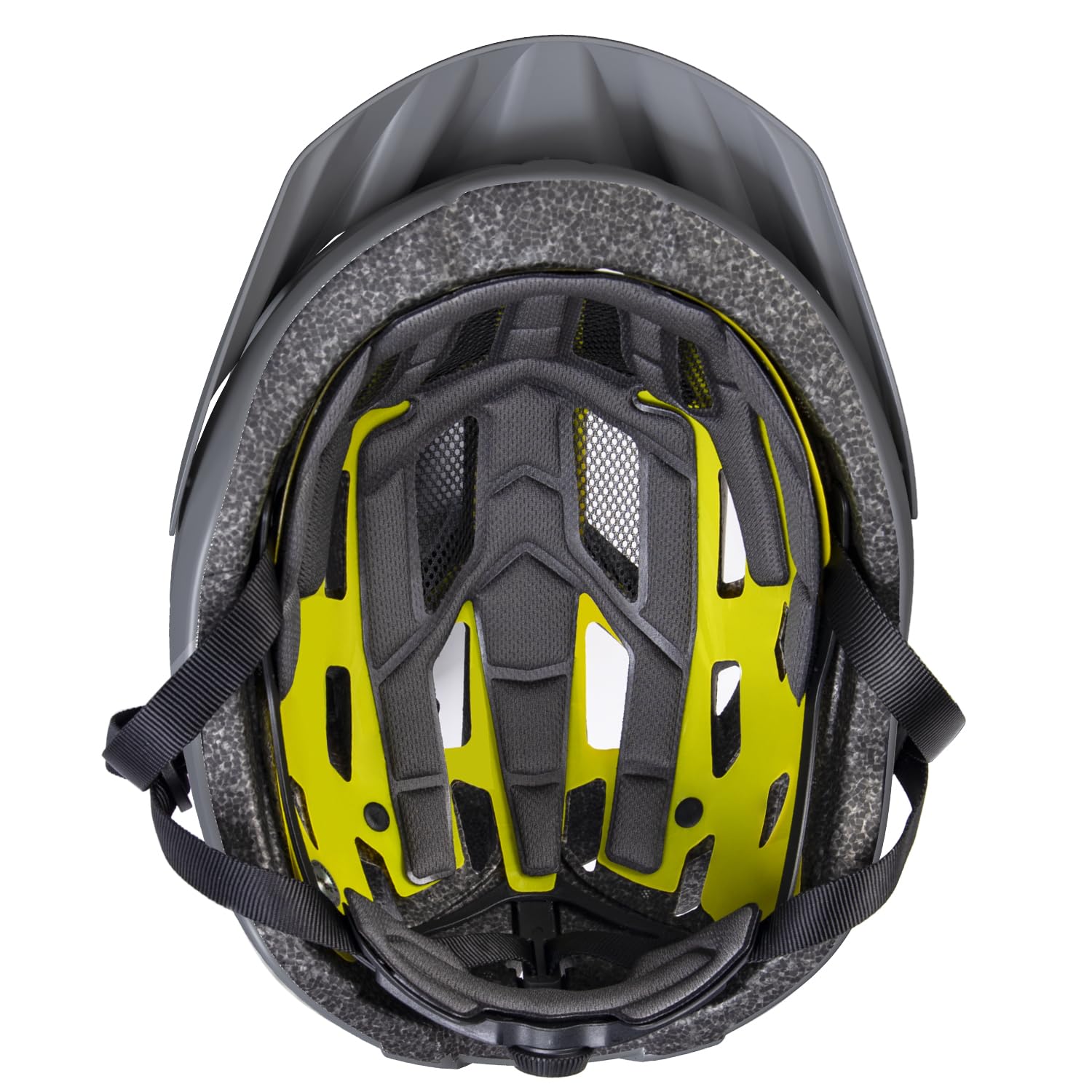 OUTDOOR MASTER Casco Bici Uomo-Donna - Modello GEM con Sistema MIPS, 25 Prese d’Aria, Visiera Removibile - Fit Regolabile - Ottimo per Ciclismo e Skateboard