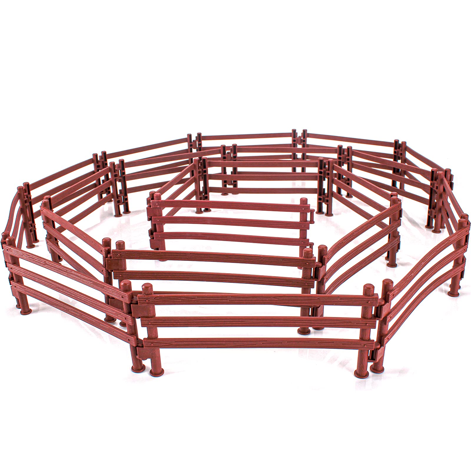 Buy 40PCS Corral Fence Toy Accessories Panel Set Farm Corral Fence with