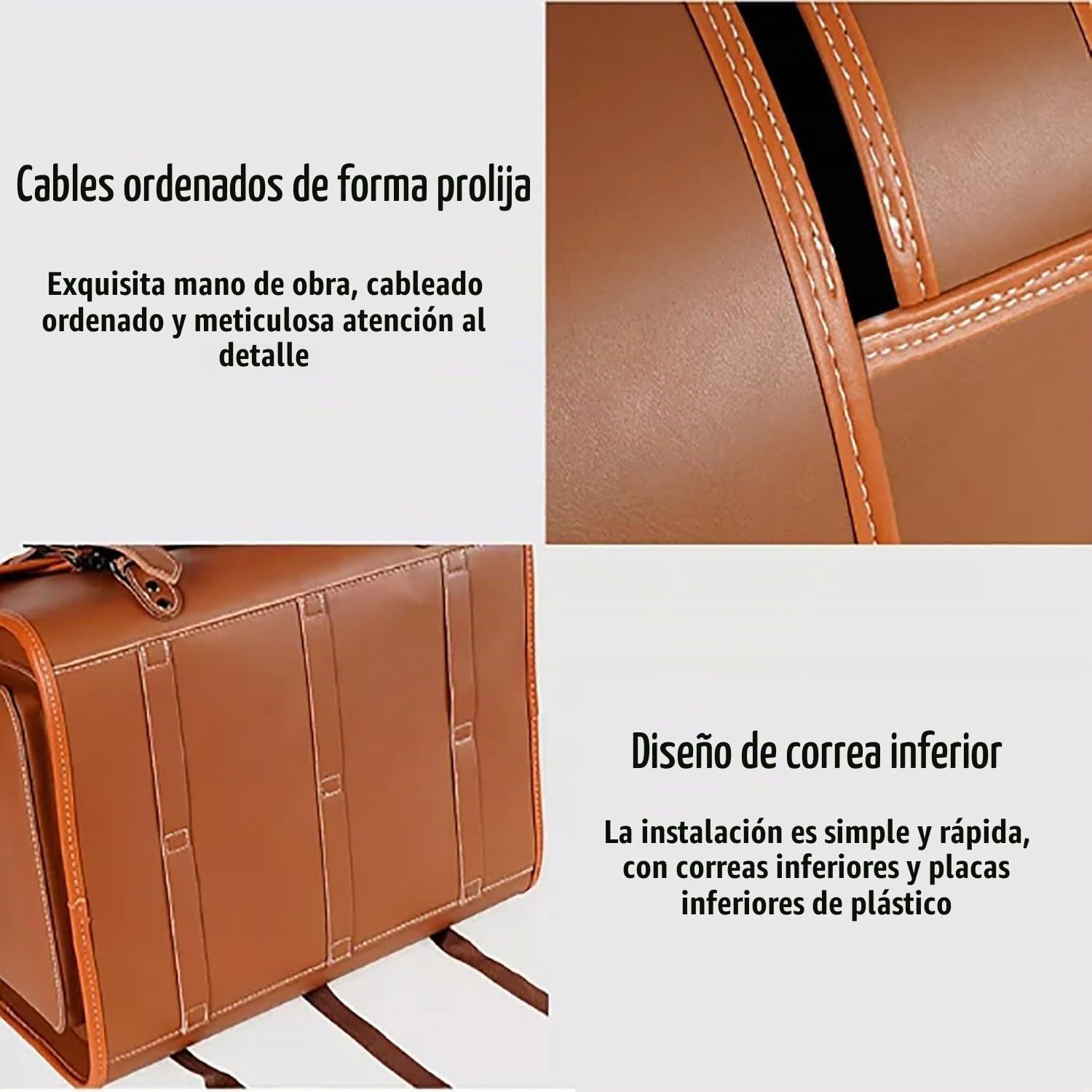 Caja superior de motocicleta retro, maletero universal grueso impermeable con cerradura de combinación de seguridad y asa de transporte, maleta de almacenamiento para casco de motocicleta, aspecto