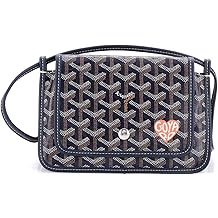 Pre-Loved Plumet Clutch Wallet Printed Coated Canvas, Blue