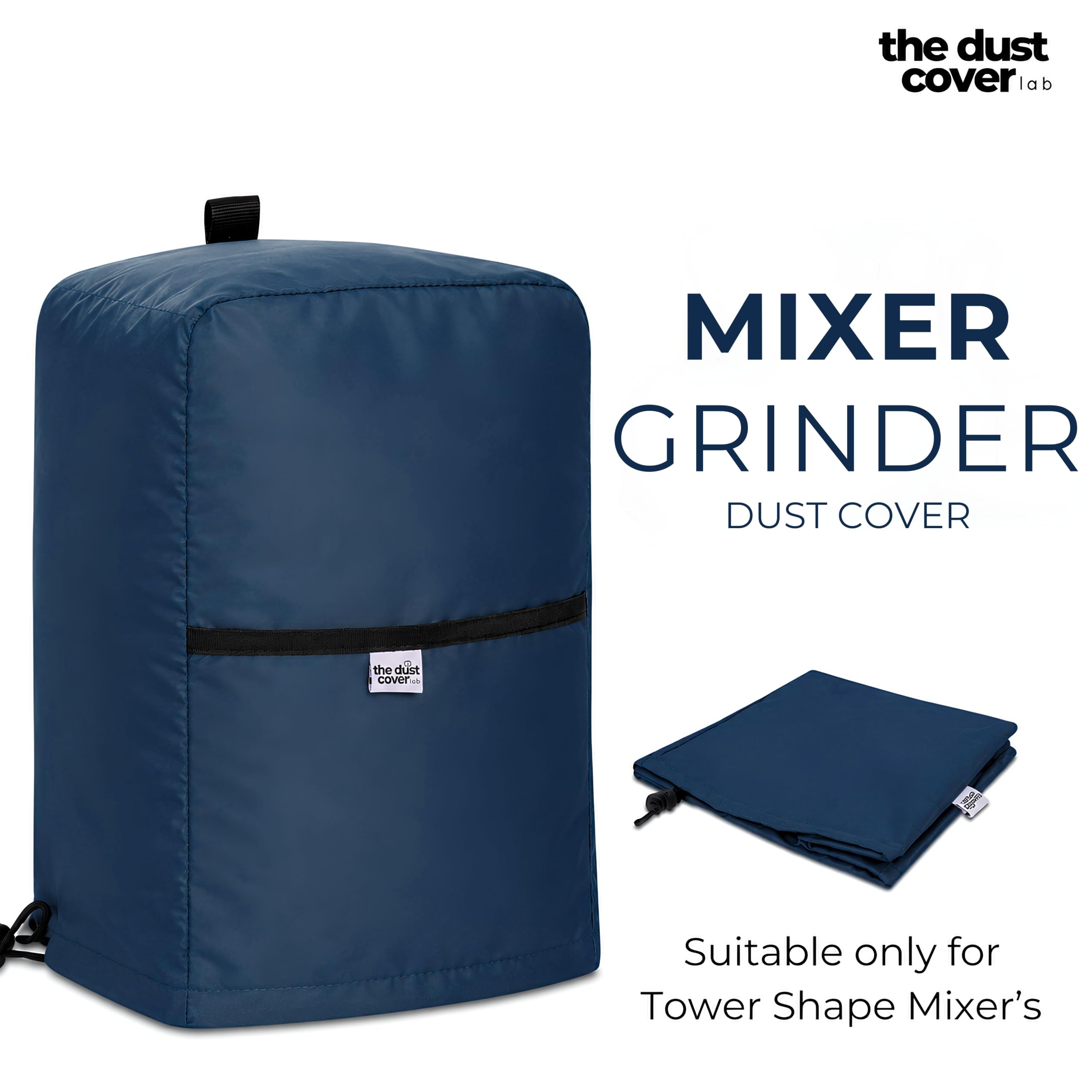 Mixer Dust Cover for Tower Shape Mixer - Compatible with Crompton DS 500/Phillips HL7756/01/Bajaj/Bosh/Lifelong/Prestige — Amazon image 2