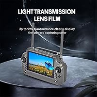 Vista 4 de [2 Pack] HD Tempered Glass Film Screen Protector for DJI RC Plus Smart Controller Inspire 3 Matrice 350 RTK Matrice300 RTK Drone Remote Controller