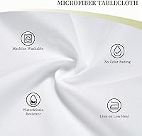 Vista 4 de Colorful Butterfly Table Cloth Rectangle Table,Waterproof Tablecloth Rectangle Table Cloth Tablecloths for 6 Foot Rectangle Tables manteles de mesa