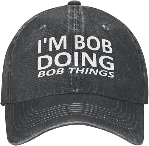 Im Bob Doing Bob Things - Gorra de béisbol para mujer, gorra de moda
