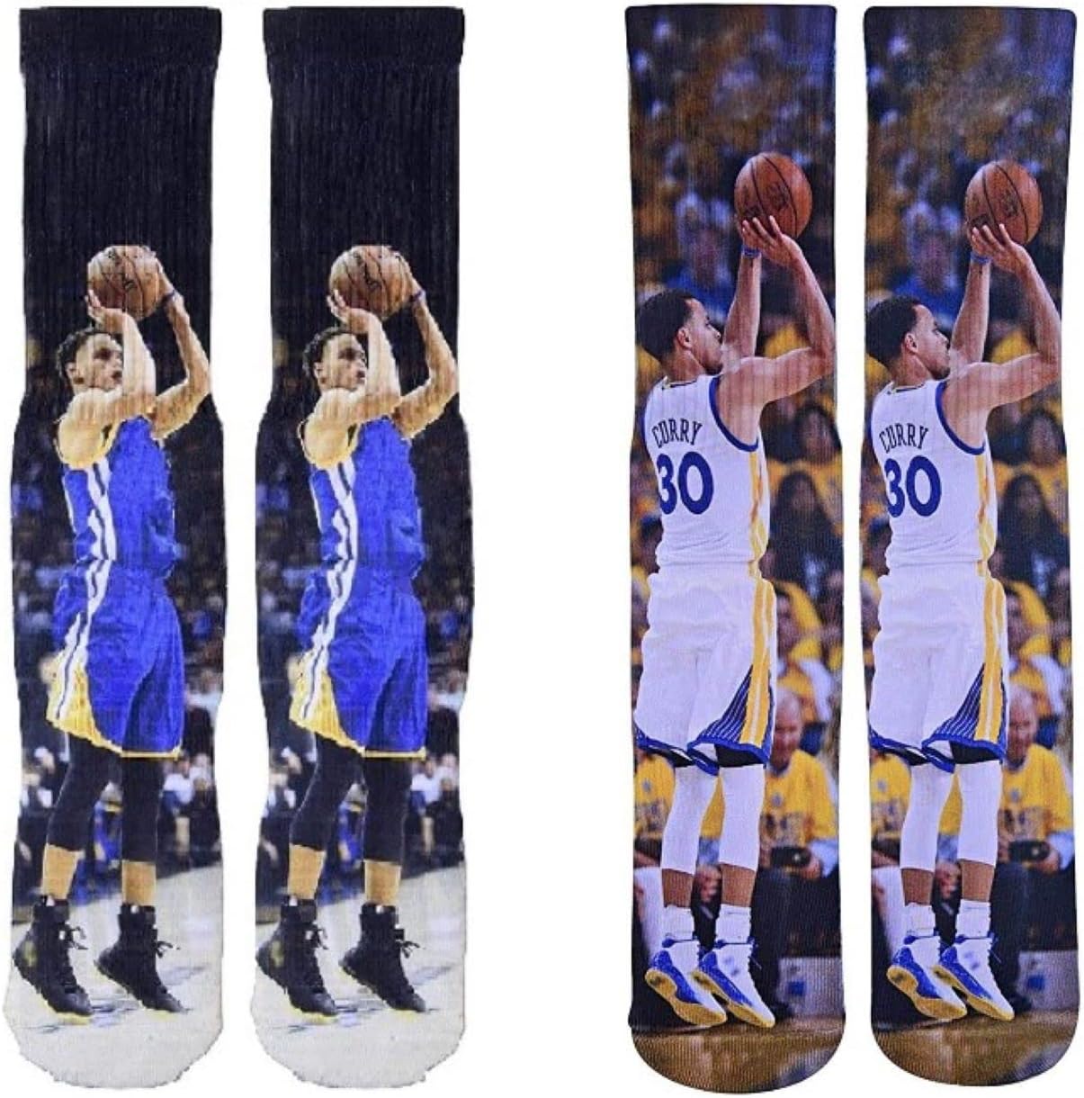 Youth Boys Basketball Socks Set Lucky Number Mens Sports Athletic Crew Socks Set