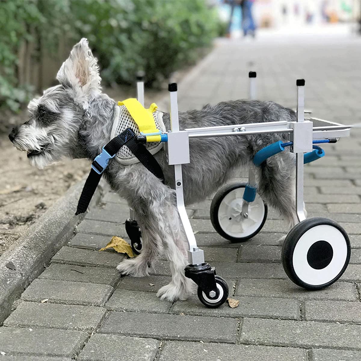 犬用車いす アルミニウムフレーム　小型犬 Amazon.co.jp: 軽量で快適。犬用車椅子は、耐久性のある軽量の