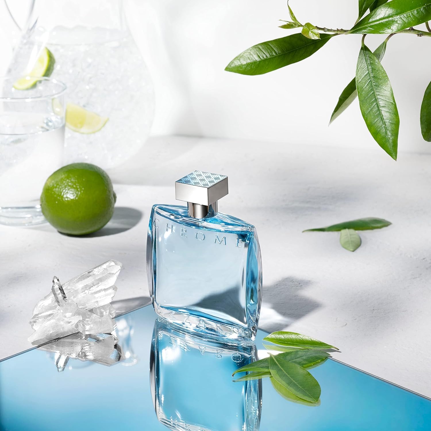 Azzaro Chrome, Agua de Colonia en Vaporizador Spray para Hombre, Fragancia Cítrica Fresca
