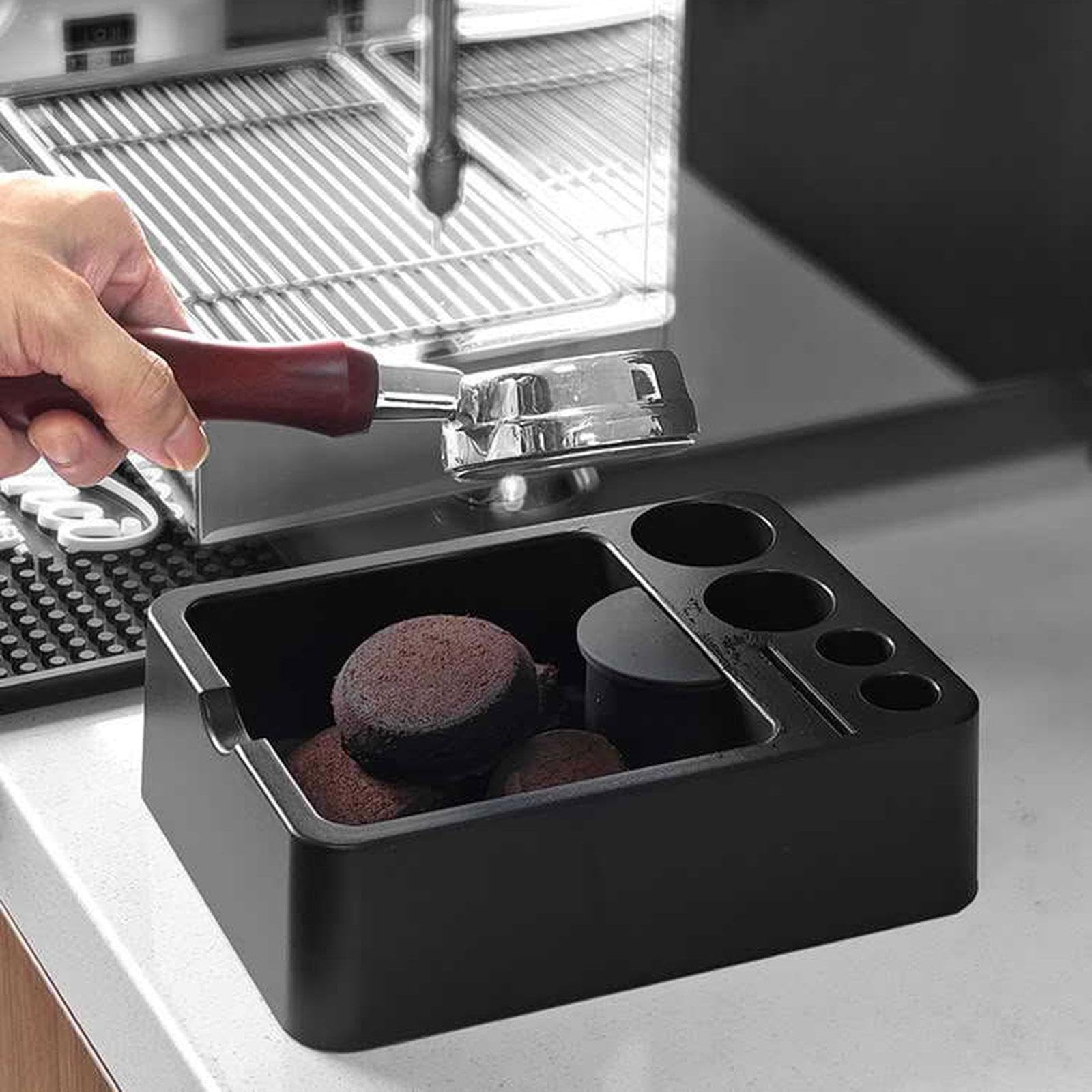 Espresso-Abklopfbehälter mit 0,8 l Inhalt, Kaffeezubehör für die einfache Nutzung