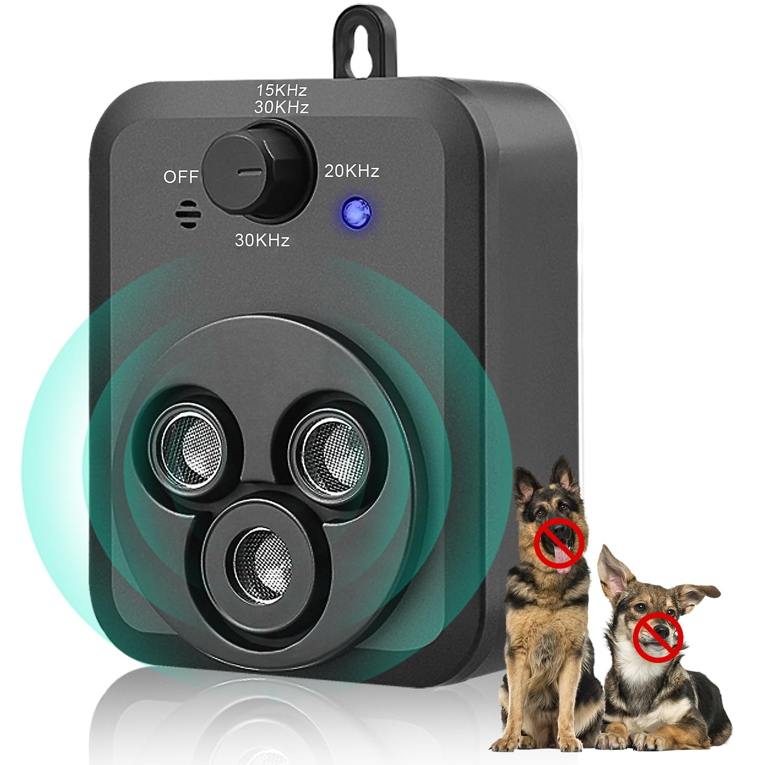 Dispositivo antiladridos, dispositivos de control automático de ladridos de perros con 3 modos, caja ultrasónica recargable de ladridos de perros, dispositivos disuasorios de ladridos de perros,