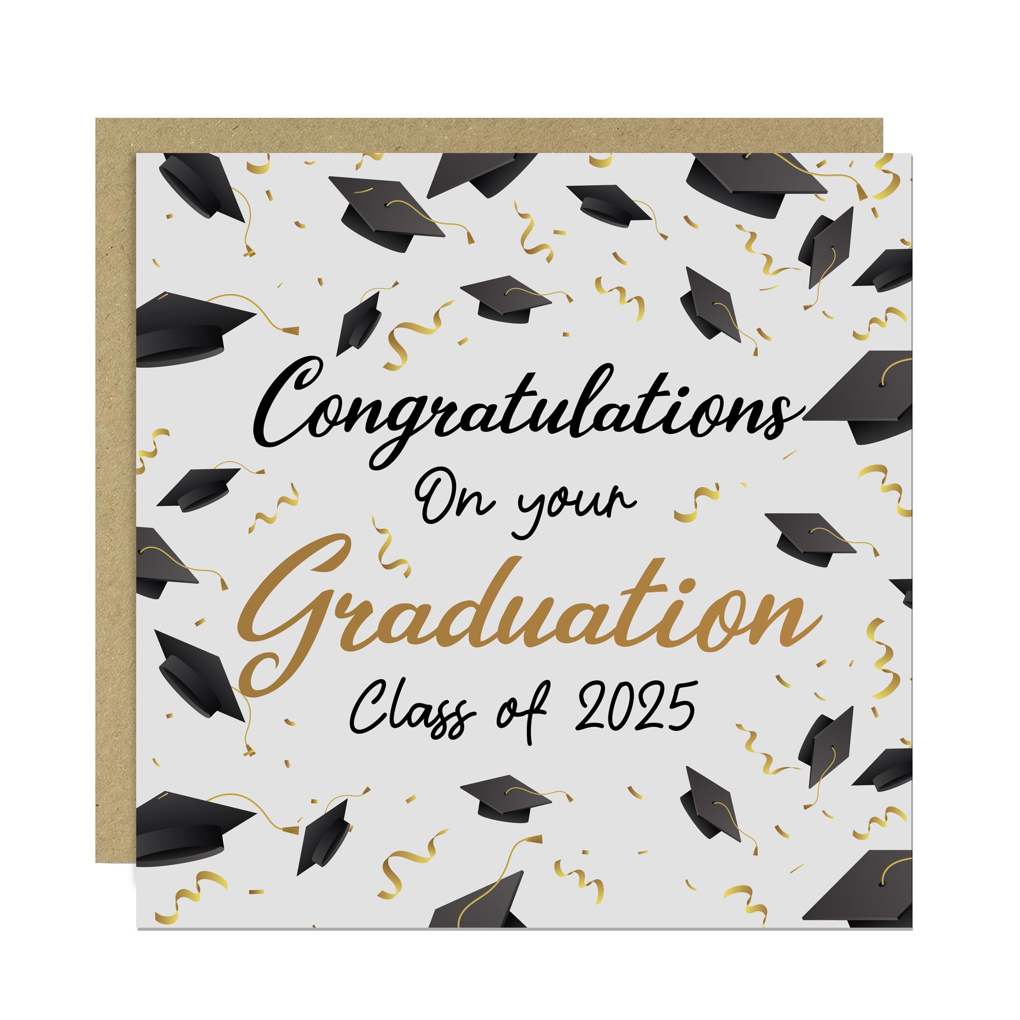 RED OCEAN Happy Graduation Day Card| Congratulations On Your Degree| You've Graduated Class of 2024| You Did It Well Done Proud Of You| For Daughter Son Granddaughter Grandson Him Her