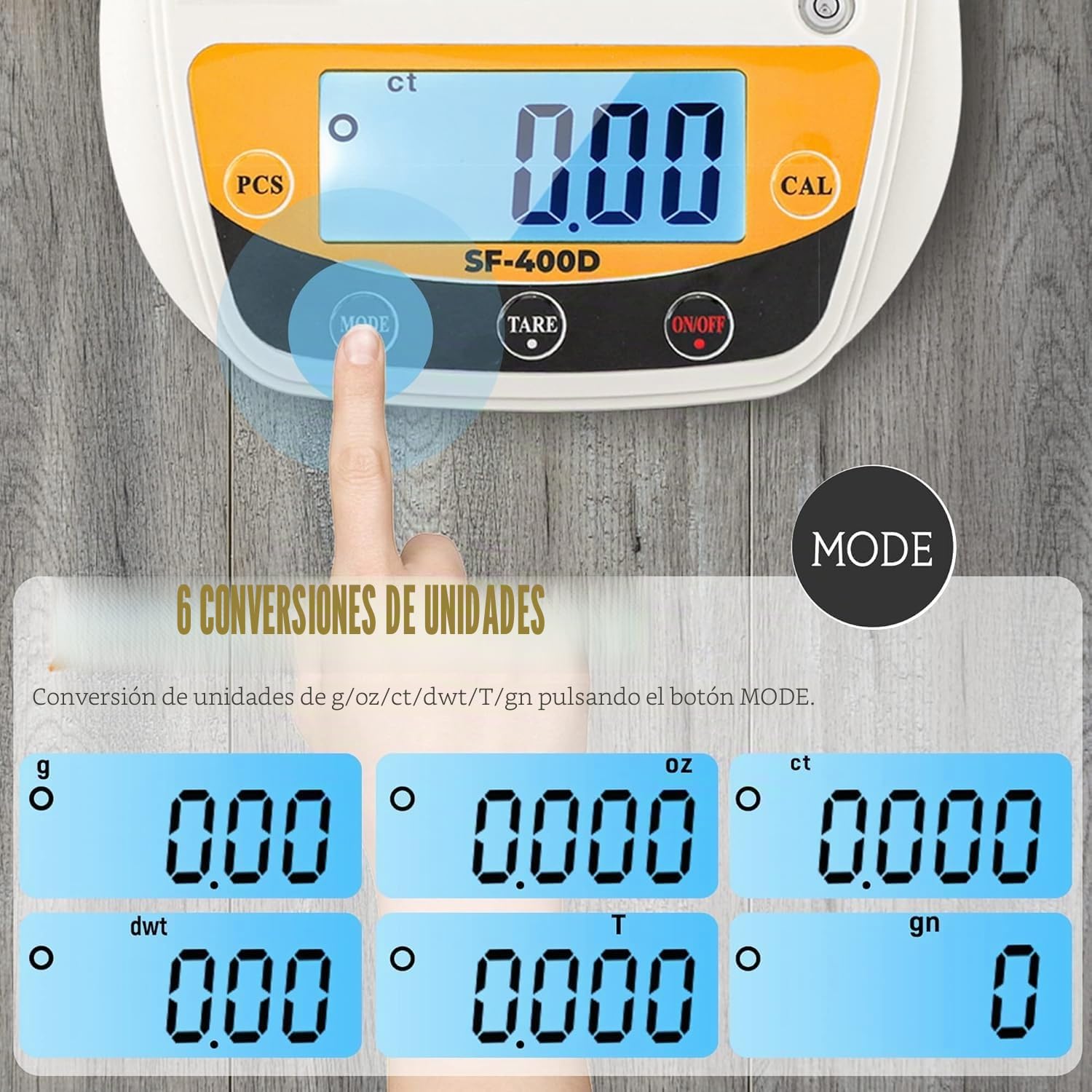Bonvoisin Balanza Digital de Laboratorio 600g x 0.01g, Báscula Analítica de Precisión, Báscula Electrónica con Pantalla LCD, Báscula para Joyería, Precisión 0.01g para Uso Científico