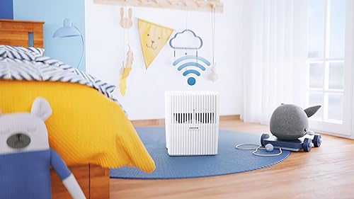 Miniatura 7 de AH510 Original Connect Humidificador evaporativo sin filtro - Espacios de hasta 375 pies cuadrados - Blanco - Compatible con WiFi