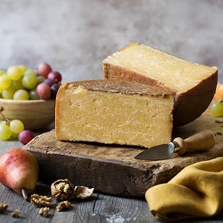 Extra Aged Pecorino Cheese Reggio Emilia Apennines 2 lbs Half Wheel - Authentic Italian Sheep Milk EMILIA FOOD LOVE