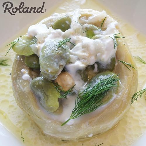 Miniatura 7 de Roland Foods Fondo de alcachofa extra grande, alimentos importados especiales, 5-7 unidades, lata de 13.75 onzas