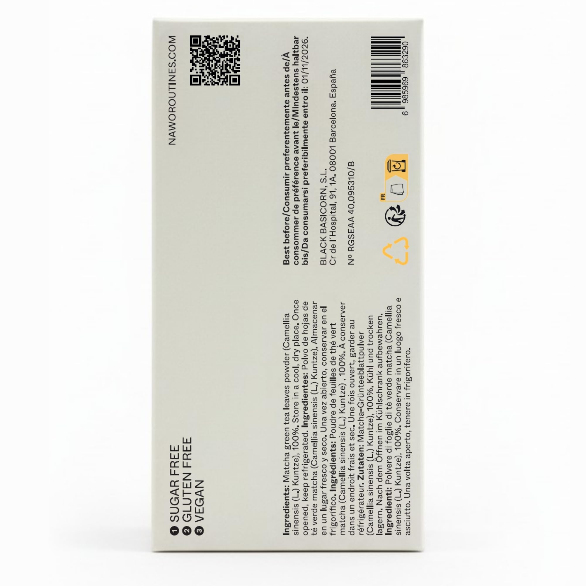 10 Cápsulas de Té Matcha Ceremonial – Compatibles con Nespresso®, 100% Natural, Té Verde en Polvo, Ideal para Matcha Latte, Sin Azúcares Añadidos ni Conservantes – NAWO® Matcha