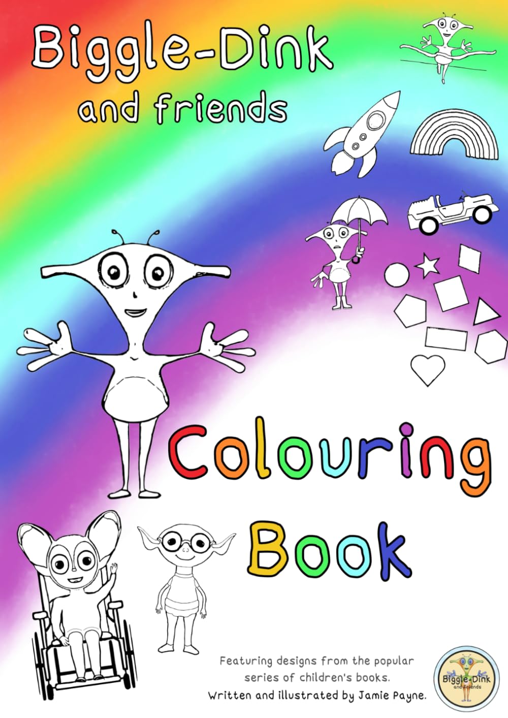 Biggle-Dink - Colouring Book (The Biggle-Dink Series)