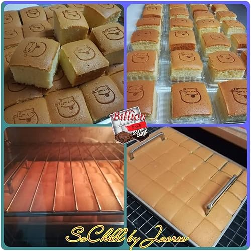 Miniatura 6 de Brownie Cutter inoxidable 100% 8,9,10,11,12 pulgadas, resistente bandeja para hornear o rebanadora que asegura bordes crujientes perfectos para