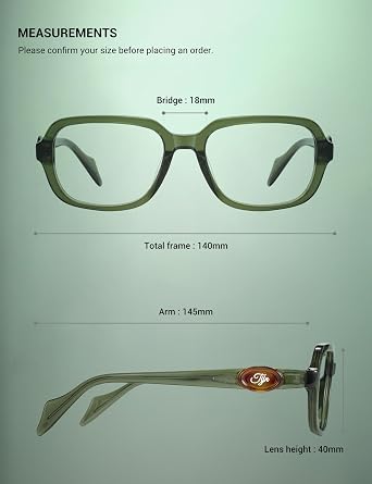 TIJN Premium Blue Light Blocking Glasses for Women Vintage Computer Glasses