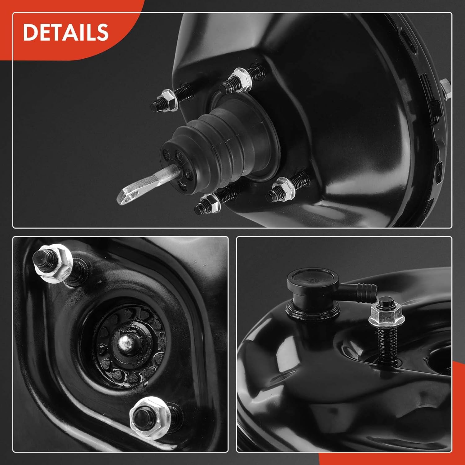 A-Premium Vacuum Power Brake Booster Compatible with Chevrolet Impala 1971-1974, Caprice 1971-1974, Biscayne 1971-1972, Bel Air 1971-1974, Without Master Cylinder
