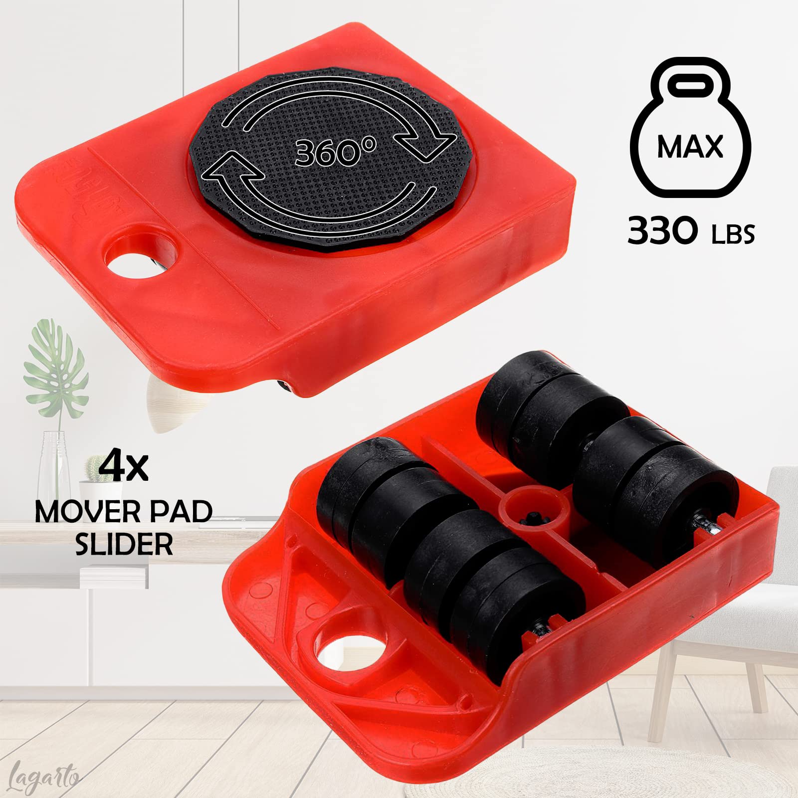 Furniture Movers Sliders Appliance Roller Convenient Moving Sliders