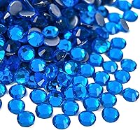 Vista 16 de Jollin Hot Fix - Diamantes de imitación de cristal con parte trasera plana, gemas de diamantes de imitación de 0.189 in (20 ss, 1440 unidades, rosa)