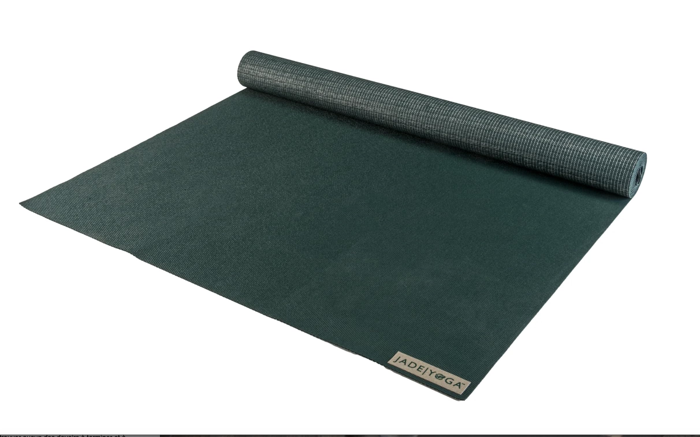 JadeYoga Voyager Yoga Mat - Lightweight & Portable Rubber Yoga Mat - Non-Slip Exercise Mat for Women & Men - Great for Yoga, Home Workout, Gym Fitness, Pilates, Stretching, and More (Jade Green)
