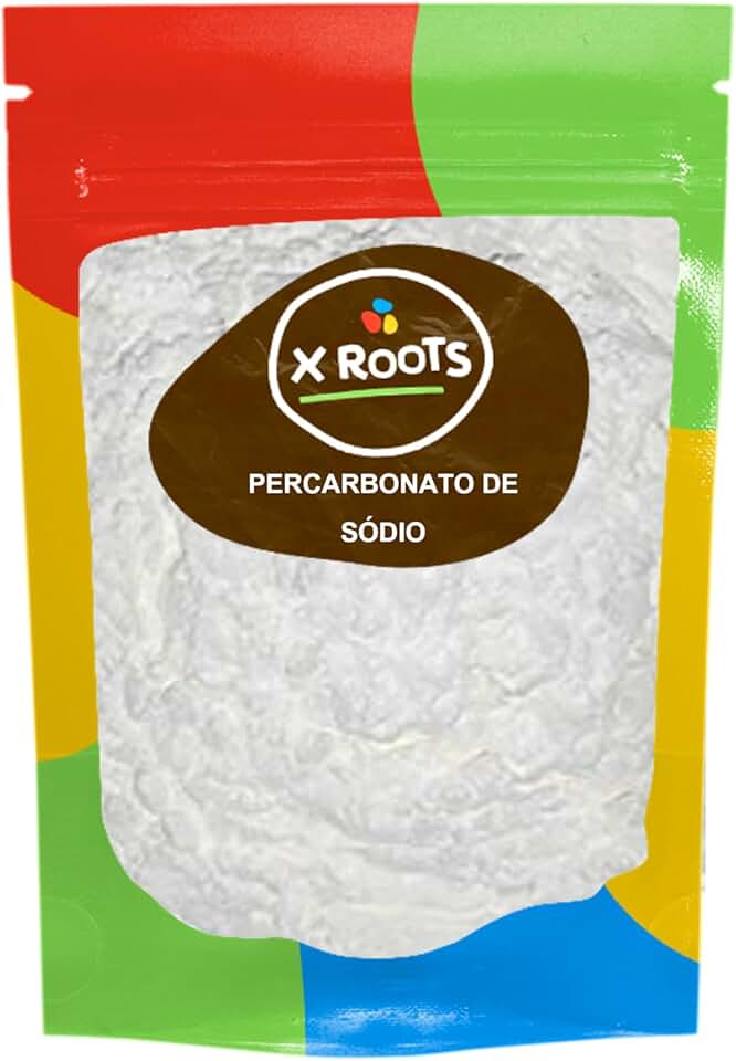 X Roots Percarbonato de Sódio Limpeza Profunda 1kg | Uso Versátil e Embalagem Funcional