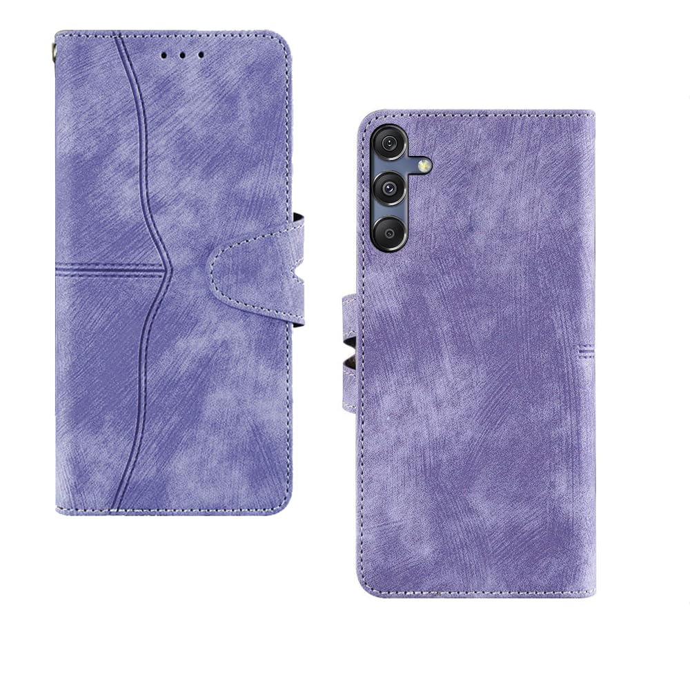 Inktree Samsung Galaxy M34 5G Flip Cover | with Built in RFID Blocking Material | Card Pockets Wallet & Stand | Flip Cover for Samsung Galaxy M34 5G - Purple (B0CF28M14S) Amazon Price History, Amazon Price Tracker