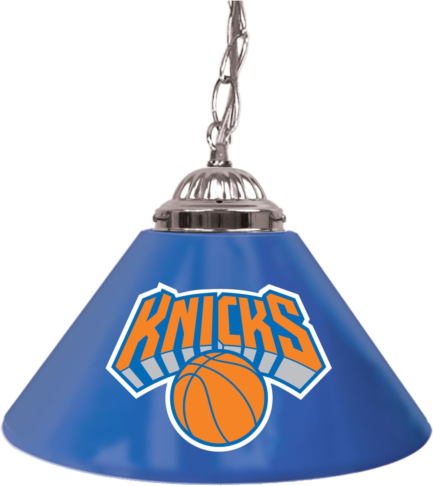 NBA York Knicks Single Shade Gameroom Lamp, 14"