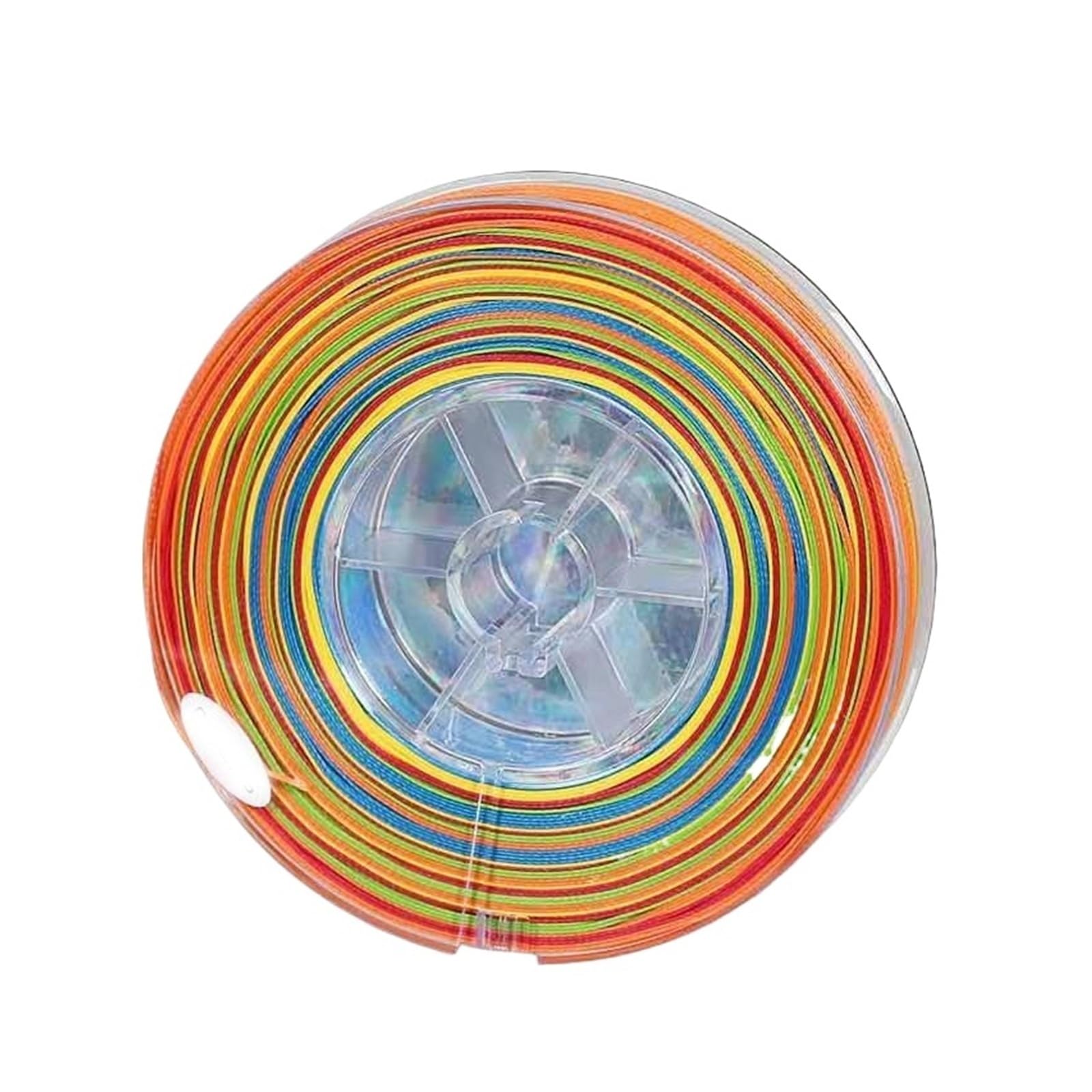 Hilo de Pescar multifilamento 8 hebras Multicolor Tamaño 8#