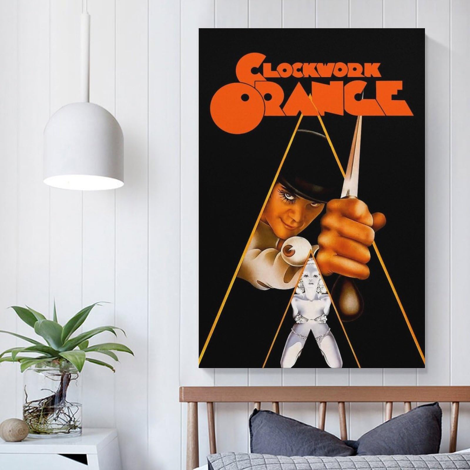 Amazon.co.jp: 映画ポスター 時計じかけのオレンジ（1971）A Clockwork