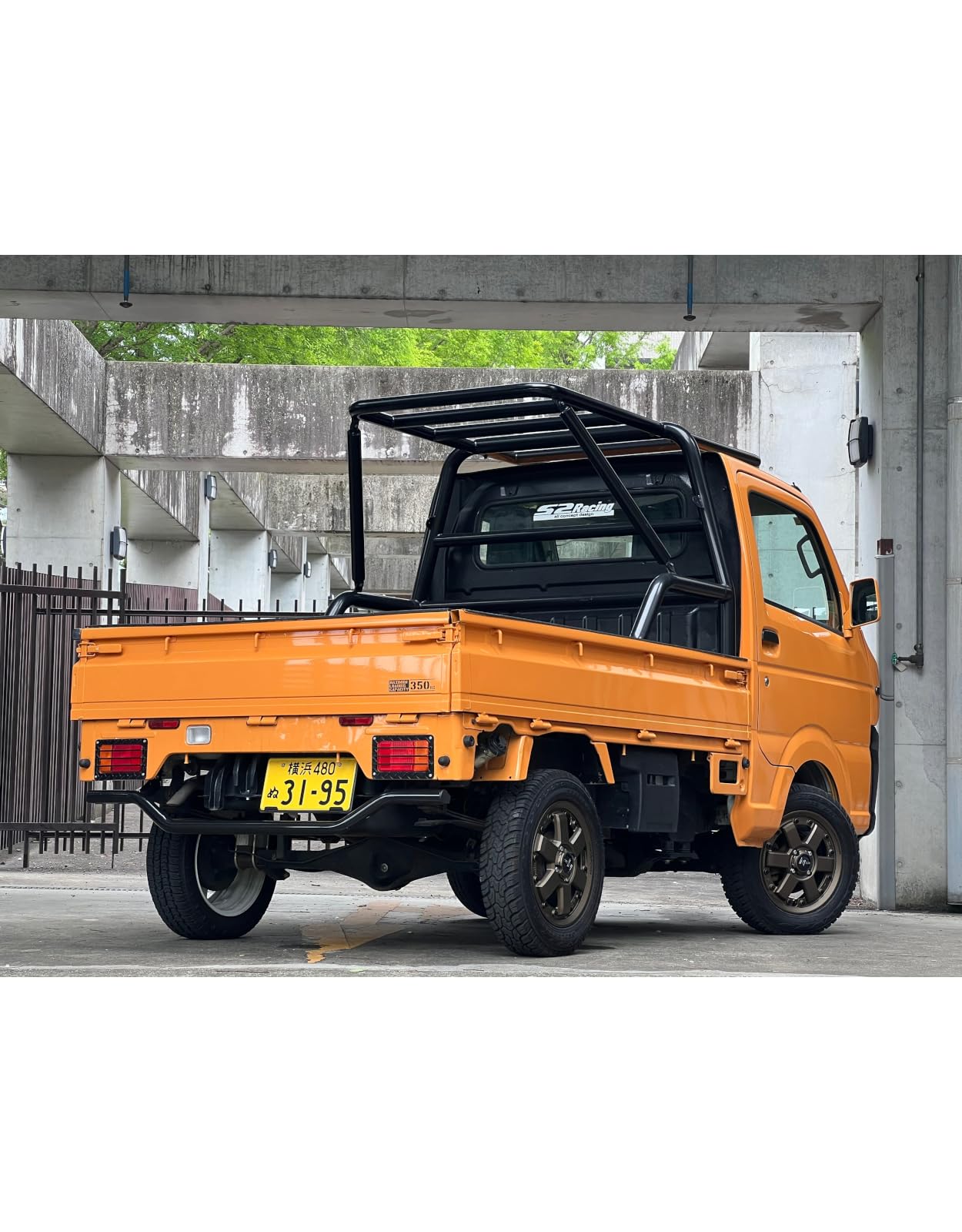 キャリィda63t リアピラーバー カワイ製作所 キャリイトラック DA63T用 リアピラーバー