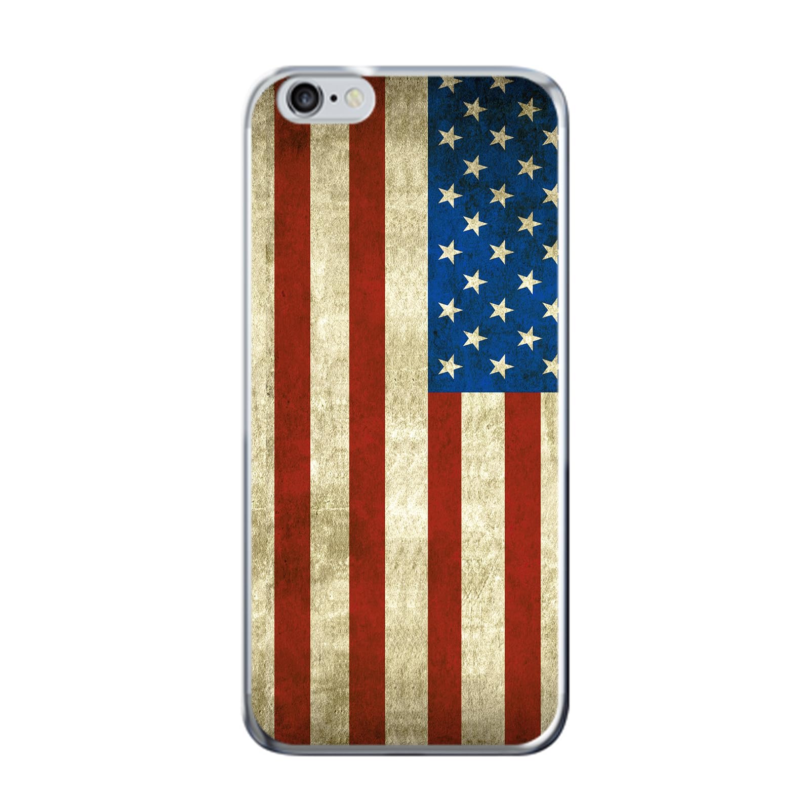 Coque iPhone 6s Plus protège bord rayure antichoc USA - 6