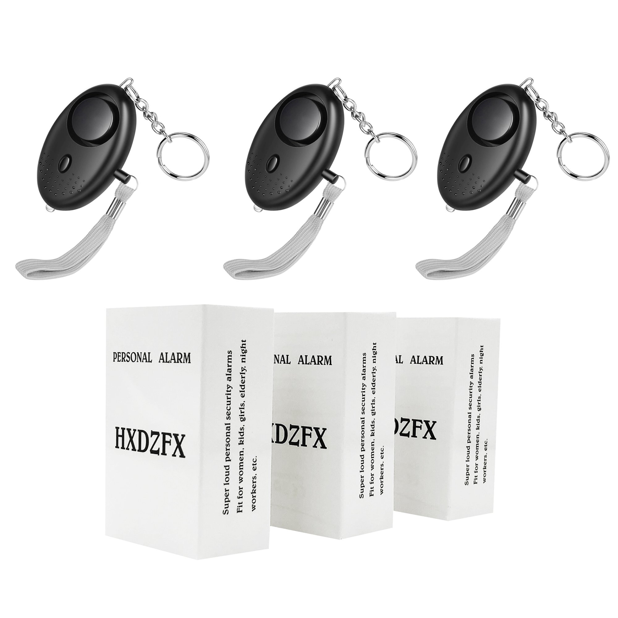 Emergency Personal Alarm 140db Self Defense Electronic Device