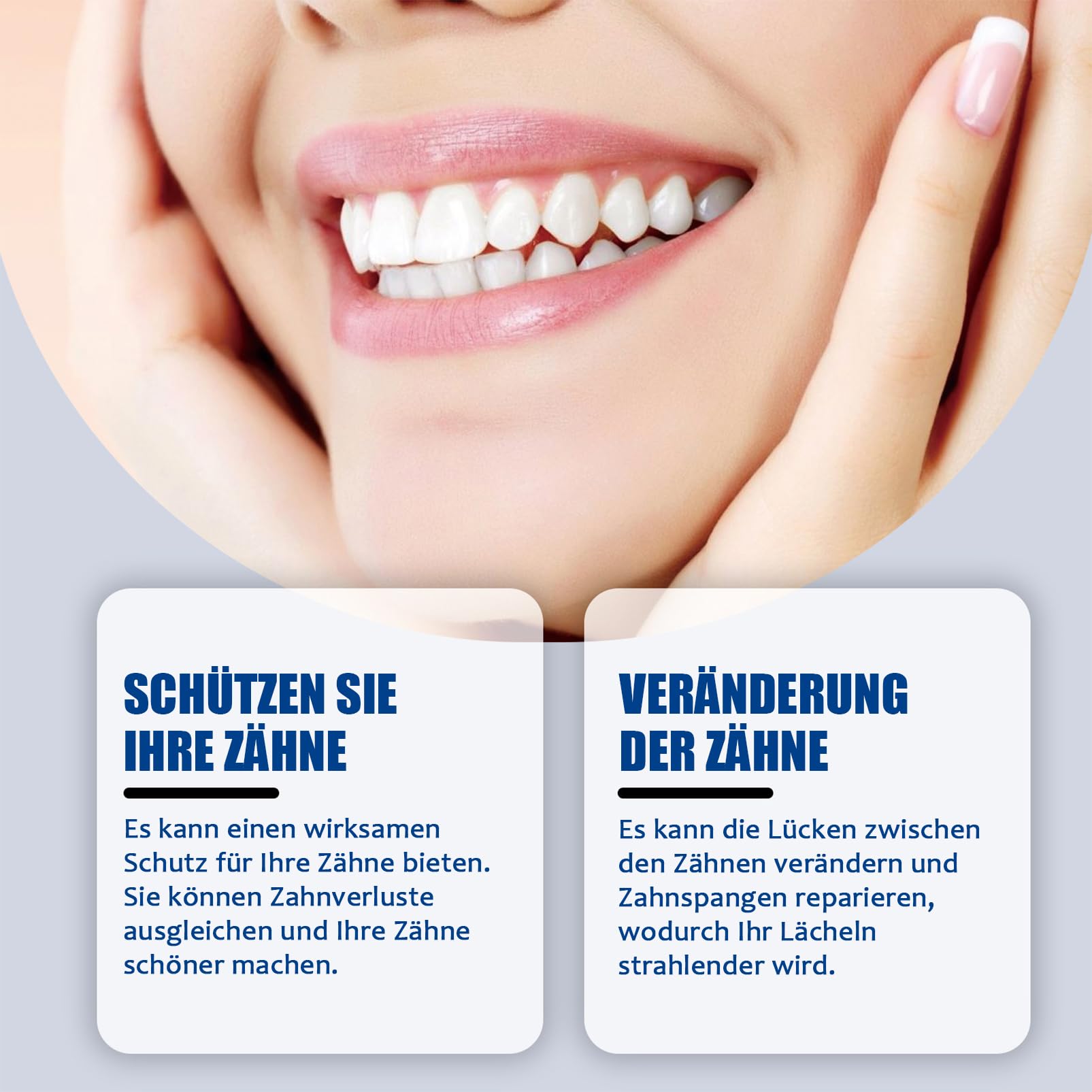 Silicone Reline zestaw do zębów, zestaw silikonowych protez zębowych, kompletny zestaw protez, wygodne protezy silikonowe, miękkie protezy do nakładania, kosmetyczne, tymczasowe protezy