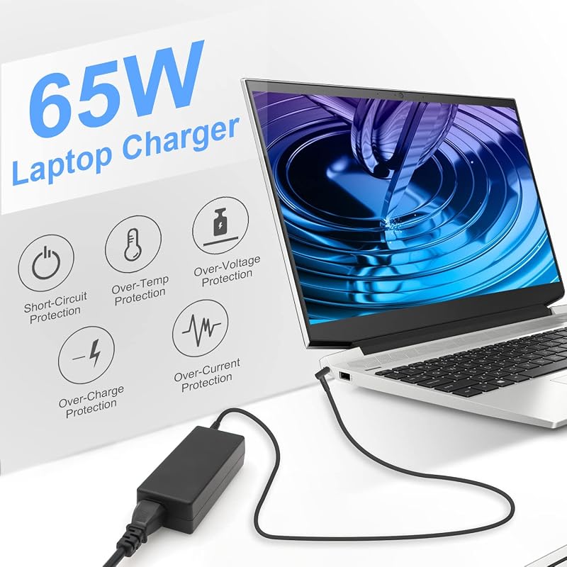 ANTWELON 65W HP Laptop Töltő 19.5V EliteBook Pavilion Envy ProBook