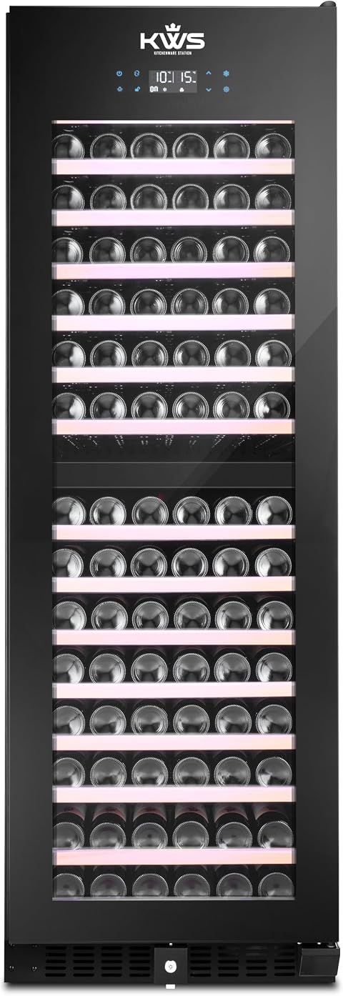 KWS KitchenWare Station WF-164DS 14.4 cu ft Wine Cooler