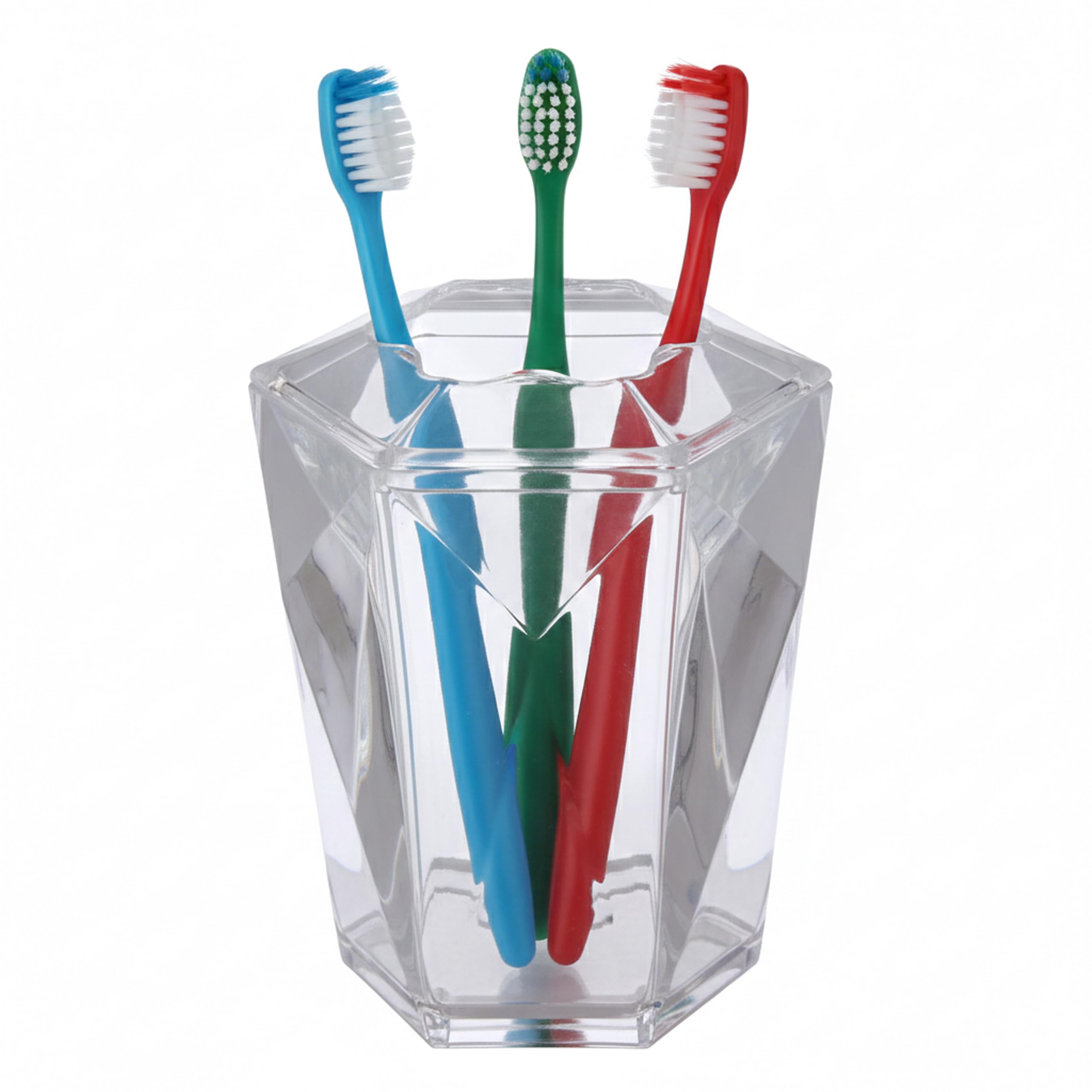 Premier Housewares Dow Clear Acrylic Toothbrush Holder