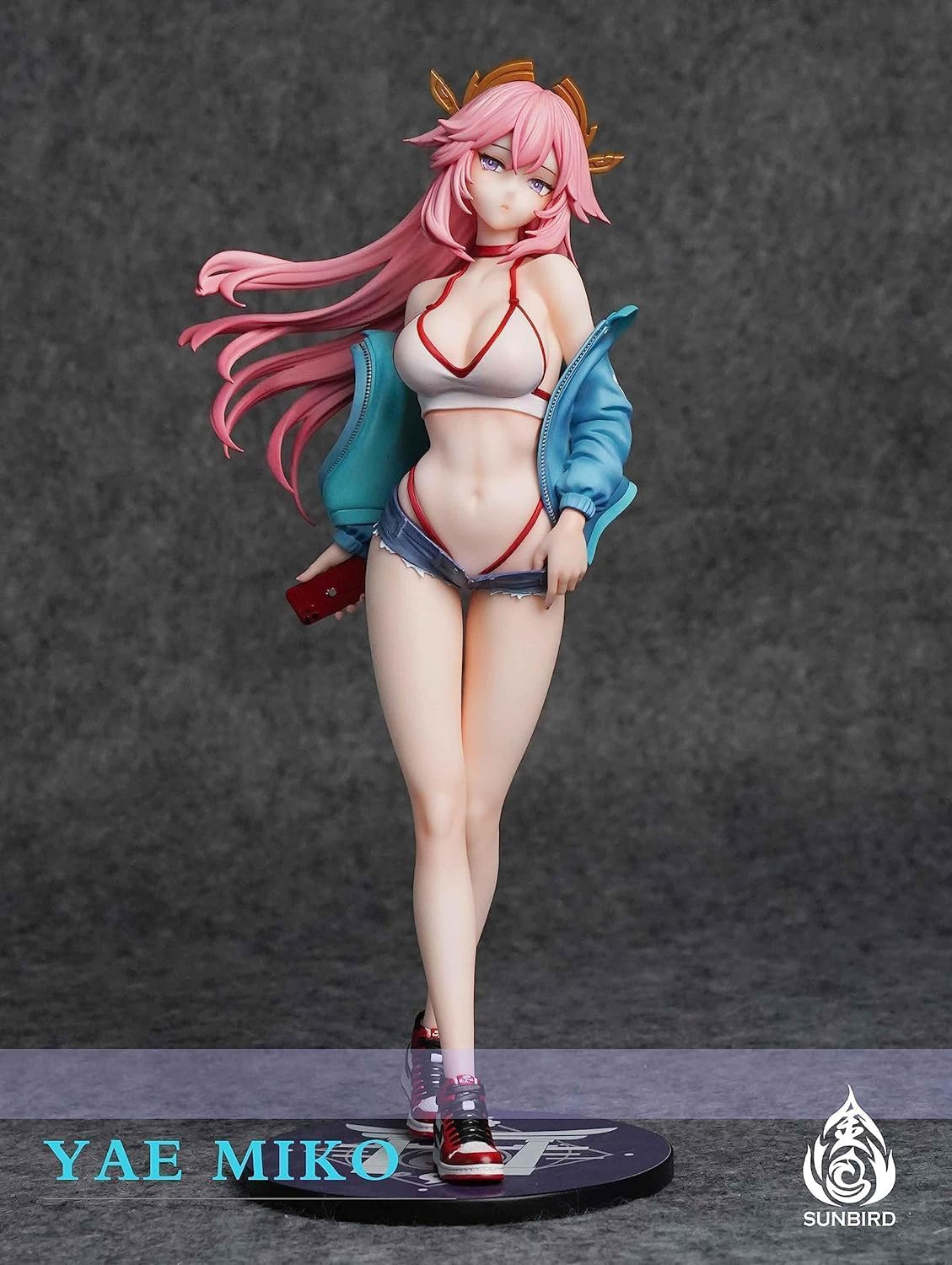 Amazon.co.jp: ガレージキット01八重神子 やえみこ フィギュア 私服Ver